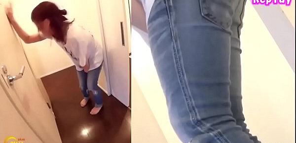  Japanese Pee Desperation and Jeans Wetting